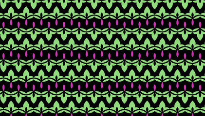 Digital And Textile Design Pattern