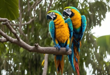 Obraz premium The Best Toys for Parrots: Keeping Your Feathered Friends Entertained and Stimulated