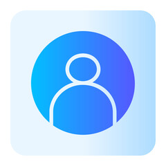 user gradient icon