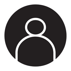 user glyph icon