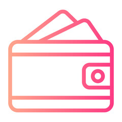 wallet gradient icon