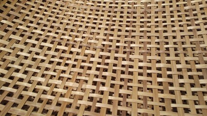 woven made of bamboo