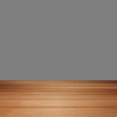brown wood floor on transparent background png file