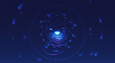 Abstract technology background