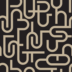 Seamless pattern decorated with precious stones, gold chains and pearls.	