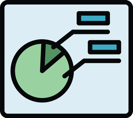 Human resources banner icon. Outline Human resources banner vector icon for web design isolated on white background color flat