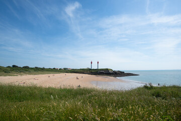 une plage sur l'&icirc;le d'Aix