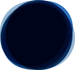 Bubbles for speech design, Transparent background