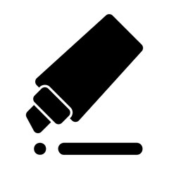 graphic design, highlighter icon