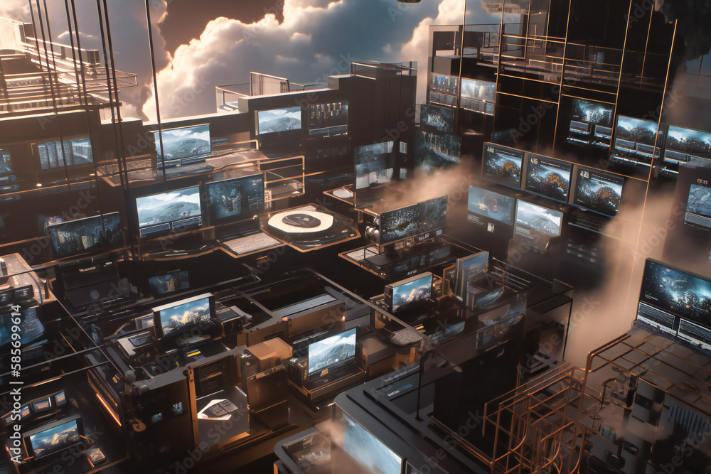 Aufkleber Cloud computing technology offering easily adjustable resources, allowing organizations to only pay for what they use