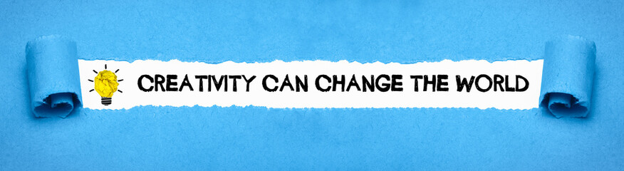 Creativity Can Change The World