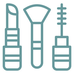 Vector Design Makeup Icon Style