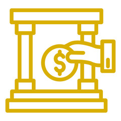 Vector Design Deposit Icon Style