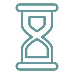 Vector Design Hourglass Icon Style