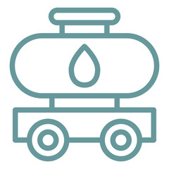 Vector Design Oil Tank Icon Style
