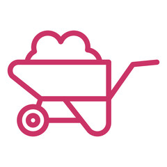 Vector Design Trolley Icon Style