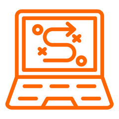 Vector Design Digital Strategy Icon Style