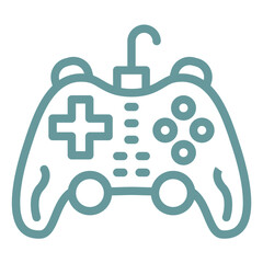 Vector Design Gamepad Icon Style
