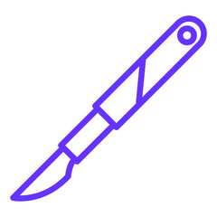 Vector Design Scalpel Icon Style