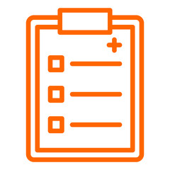 Obraz premium Vector Design Medical Records Icon Style