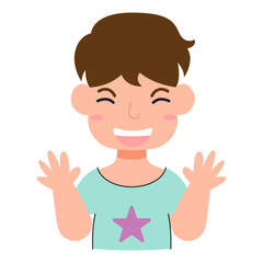 kid avatar smile illustration