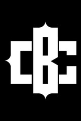 BC'  initial logo design