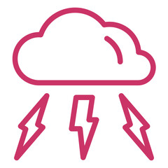 Vector Design Storm Icon Style