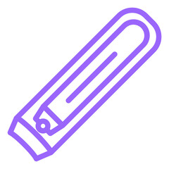 Vector Design Nail Clipper Icon Style