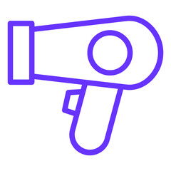 Vector Design Hairdryer Icon Style