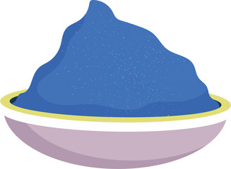 festival color sand icon Ramadan and Islamic Eid