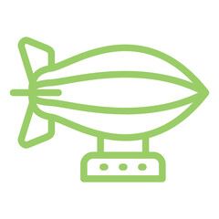 Vector Design Zeppelin Icon Style © designing ocean