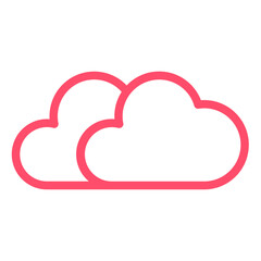 Vector Design Cloud Icon Style