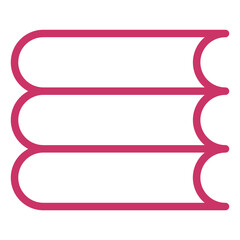 Obraz premium Vector Design Books Icon Style