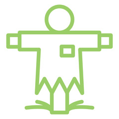Vector Design Scarecrow Icon Style