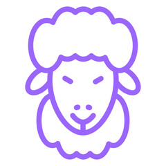 Fototapeta premium Vector Design Sheep Icon Style