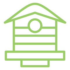 Vector Design Bird House Icon Style
