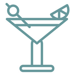 Vector Design Cocktail Icon Style