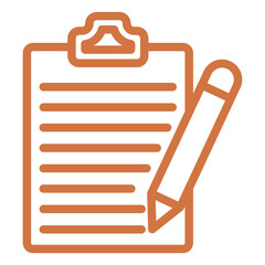 Vector Design Agenda Icon Style