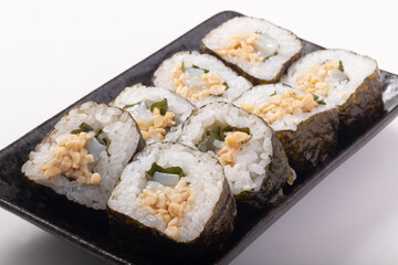 イカ納豆巻き