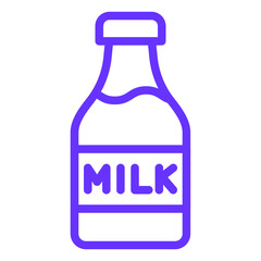 Vector Design Milk Icon Style