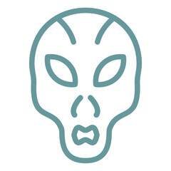 Obraz premium Vector Design Extraterrestrial Icon Style