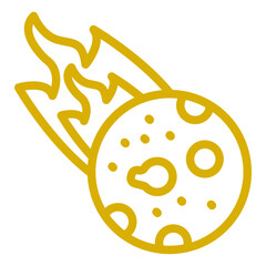 Fototapeta premium Vector Design Comet Icon Style