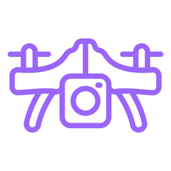 Vector Design Camera Drone Icon Style