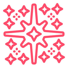 Vector Design Supernova Icon Style