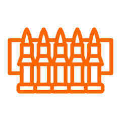 Vector Design Ammunition Icon Style
