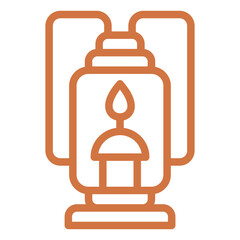 Vector Design Lantern Icon Style