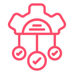 Vector Design Organization Icon Style