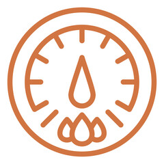 Vector Design Meter Icon Style