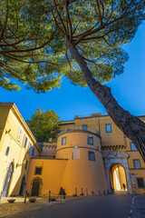 Fototapeta na wymiar Castel Gondolfo en Italie