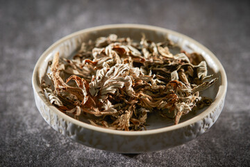 dried wormwood, traditional herbal medicine